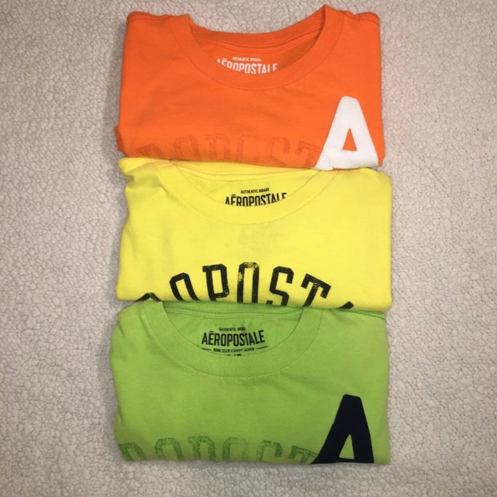 3 Aeropostale Men’s T-shirts